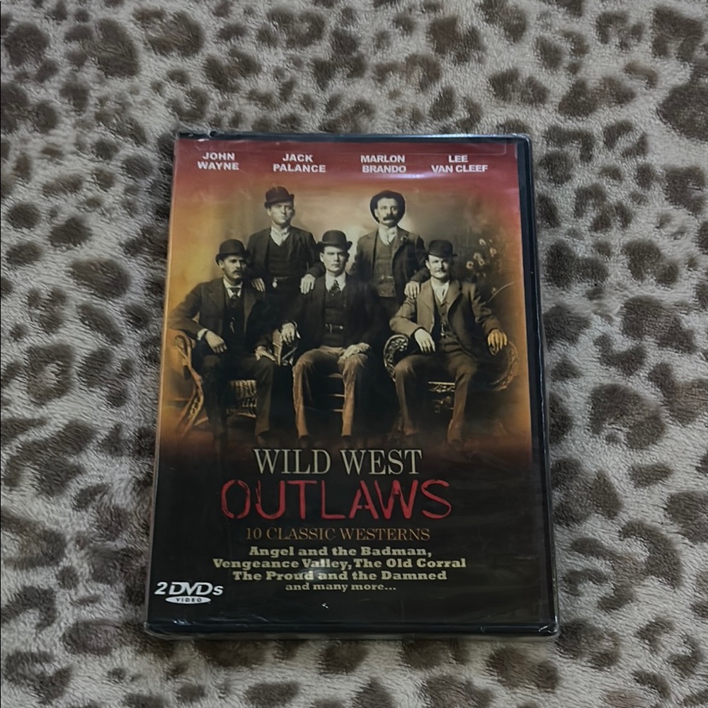 ☑️Wild West Outlaws DVD Set